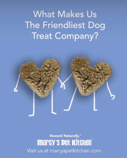 Marcy's Pet Kitchen is the Friendliest Dog Treat Company!