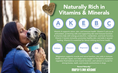 Marcy's Pet Kitchen-Vet Recommend- All Natural-Vegan Homemade, Veggie 'On The Go' Pouches-Gluten Free-Chicken Free-for Sensitive Stomachs-Made in The USA Only