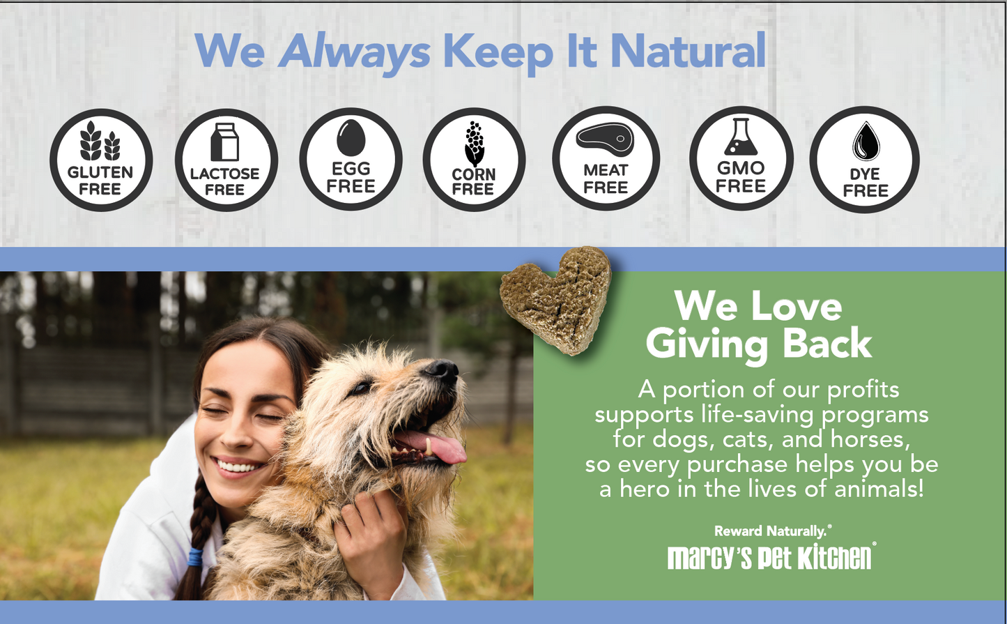 Marcy's Pet Kitchen-Vet Recommend- All Natural-Vegan Homemade, Veggie 'On The Go' Pouches-Gluten Free-Chicken Free-for Sensitive Stomachs-Made in The USA Only